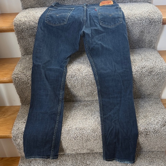 Levi's Men's Classic Blue 513 Straight Jeans, 30 x 30 - Picture 5 of 7